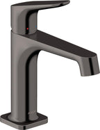 keine Angabe / polished black chrome / Pop-up-Ventil mit vertikalem Hebel