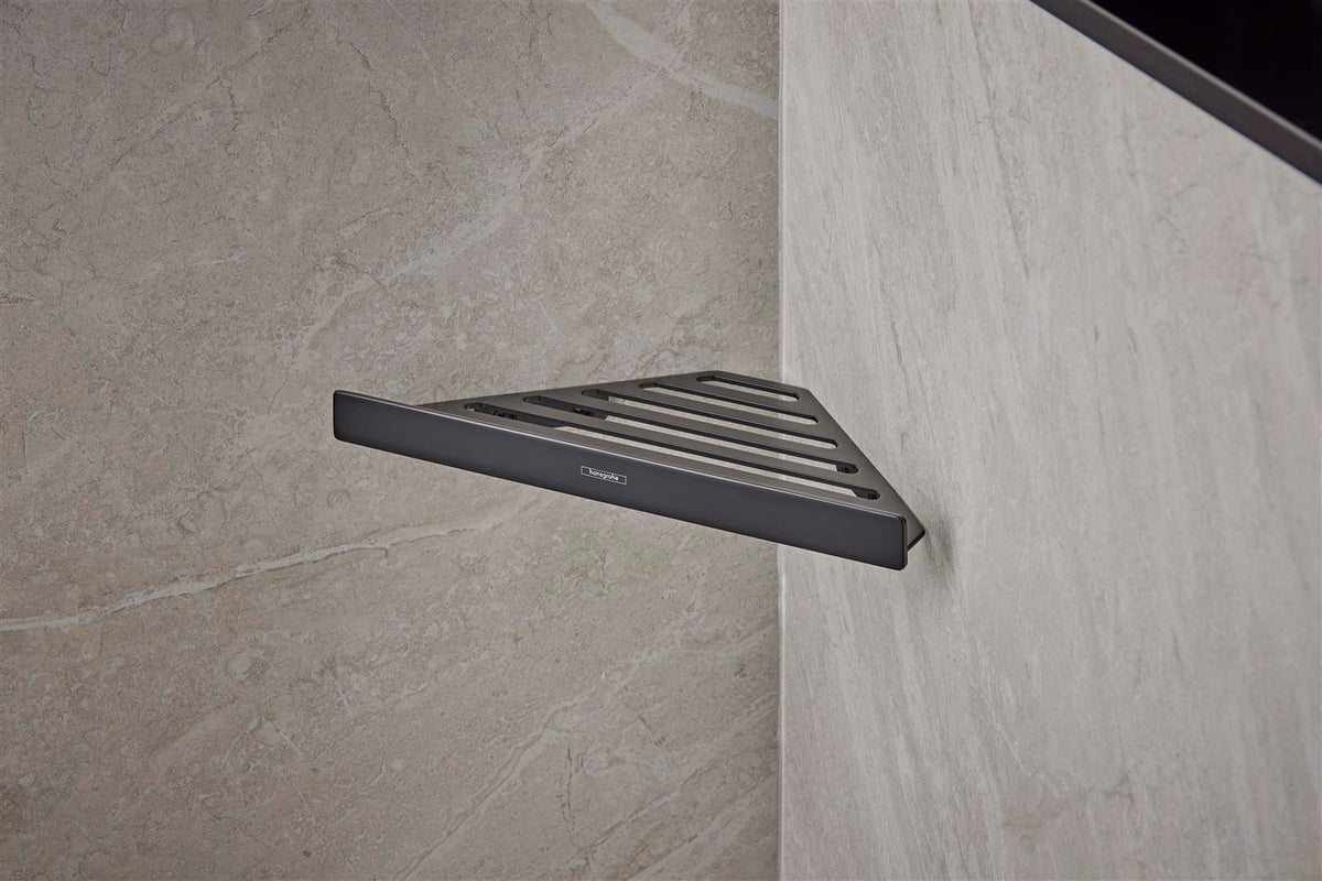 Hansgrohe AddStoris Seifenablage Chrom – Wandmontage mit verdeckter Befestigung