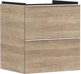 HANSGROHE Xelu Q Waschtischunterschrank 580 mm weiß hochglanz mit SoftClose