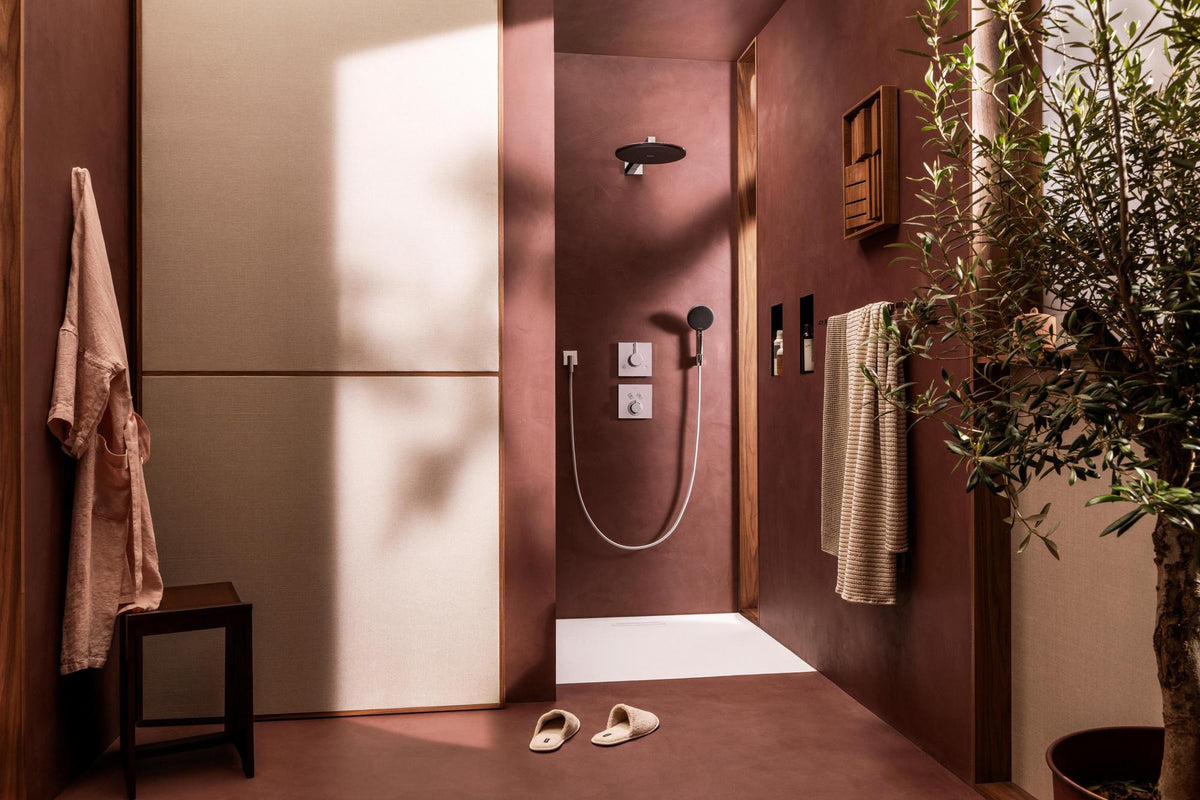 HANSGROHE XtraStoris Minimalistic Wandnische rahmenlos mattschwarz 300x150x100 mm