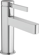 HANSGROHE Finoris 100 CoolStart Waschtischmischer mit Push-Open Ablaufgarnitur chrom