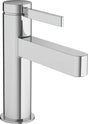HANSGROHE Finoris 100 CoolStart Waschtischmischer mit Push-Open Ablaufgarnitur chrom