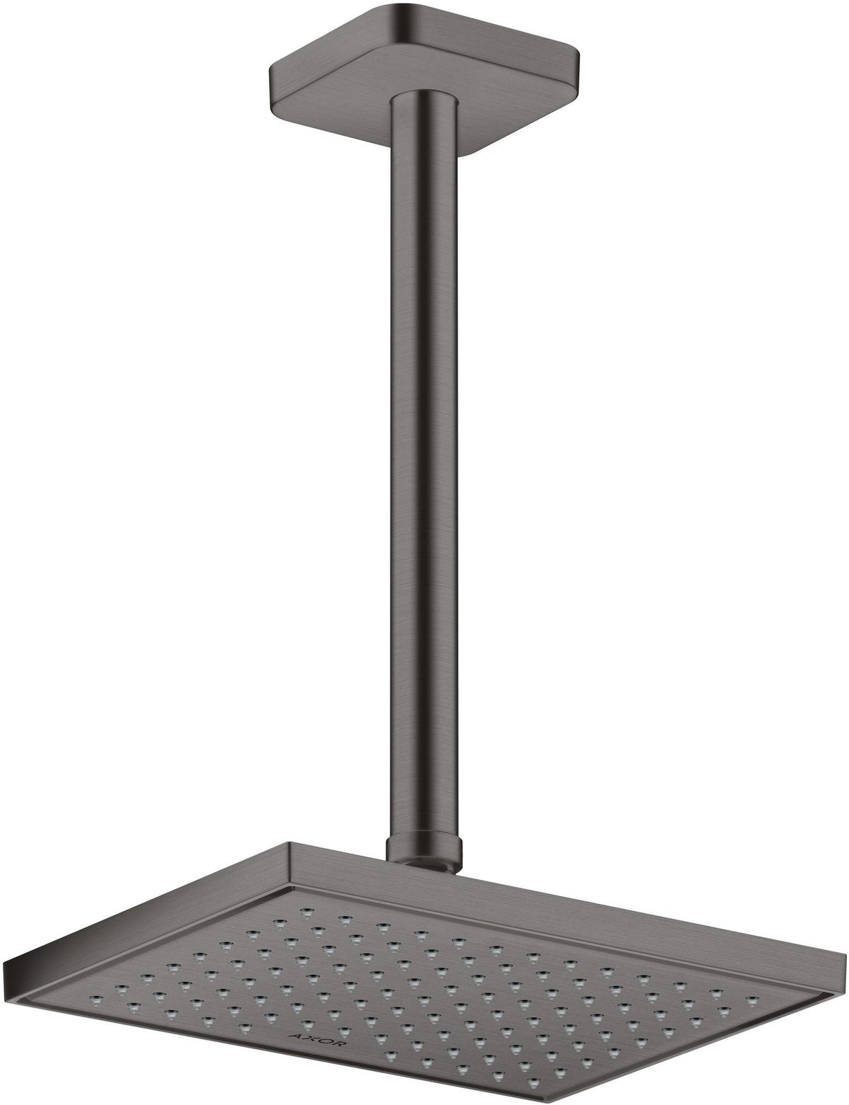 AXOR Kopfbrause 245 x 185 mm 1 Jet EcoSmart Chrom – Rain-Duschkopf für Wand- und Deckenmontage