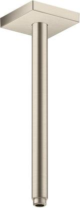 AXOR Decken-Anschlussstück 300 mm DN 15 eckig brushed brass