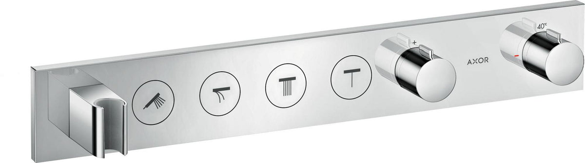 AXOR ShowerSolutions Select 600/90 Thermostatmodul – 4 Verbraucher, chrom