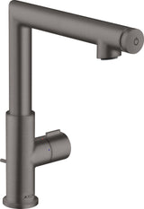 AXOR Uno Waschtischmischer 220 chrom mit Zugstangen-Ablaufgarnitur – ComfortZone