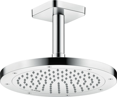 AXOR Kopfbrause 245 1 Jet EcoSmart Chrom – Rain-Duschkopf für Wand- und Deckenmontage