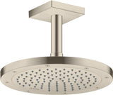 AXOR Kopfbrause 245 1jet EcoSmart Chrom – 245 mm Rain Strahl für Wand- und Deckenmontage