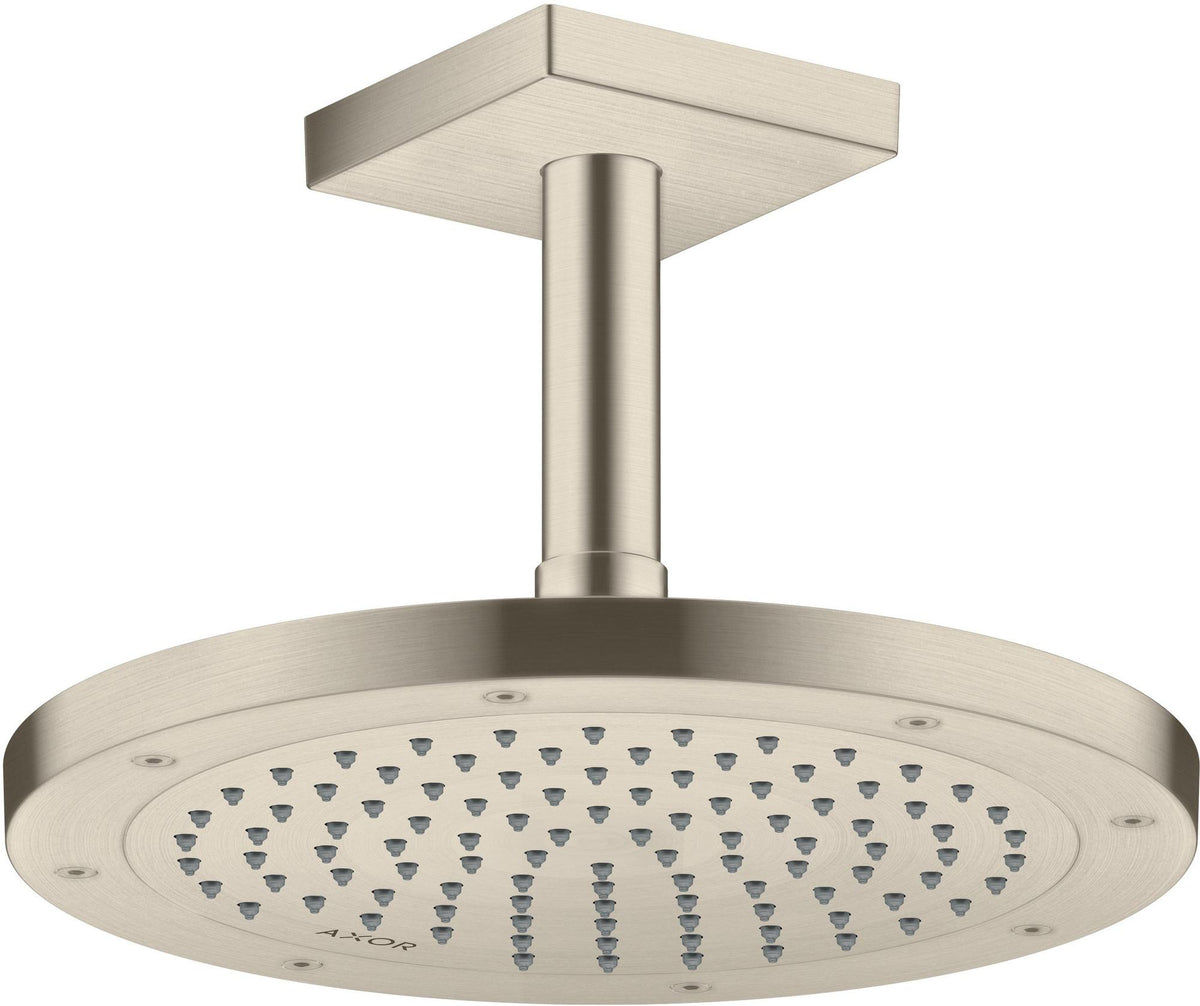 AXOR Kopfbrause 245 1 Jet EcoSmart Chrom – Rain-Duschkopf für Wand- und Deckenmontage