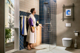 Hansgrohe Activera S Showerpipe 240 1jet EcoSmart mit Ecostat Fine Thermostat, Chrom