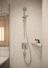 Hansgrohe FixFit Square Schlauchanschluss mit Rückflussverhinderer, chrom