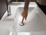 HANSGROHE HG Einhebel-Waschtischmischer 110 LOGIS mit Zugstangen-Ablaufgarnitur, chrom