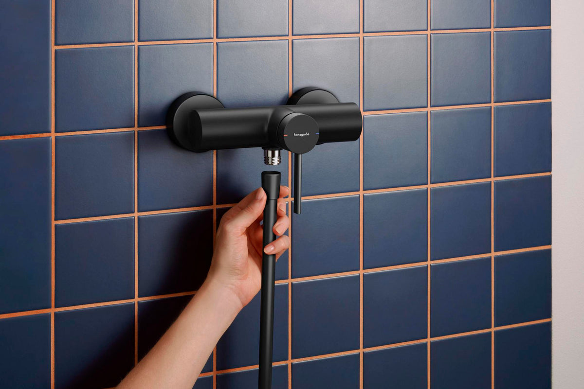 HANSGROHE Zesis S Brausemischer Aufputz Chrom – Einhandmischer mit Temperaturbegrenzung