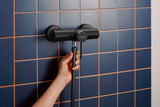HANSGROHE Zesis S Brausemischer Aufputz Chrom – Einhandmischer mit Temperaturbegrenzung