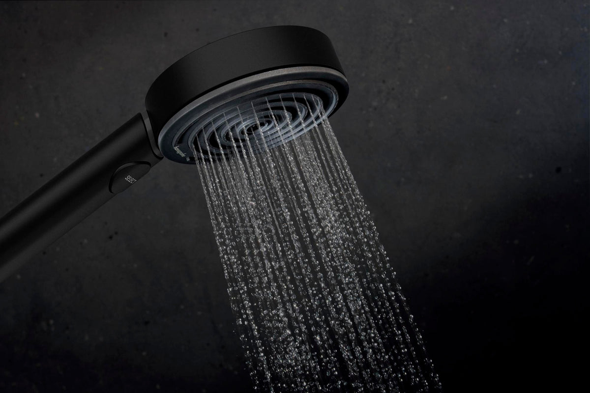 AXOR Pulsify Select S Brausesystem 105 3jet mit Ecostat Thermostat und 90 cm Brausestange in Chrom