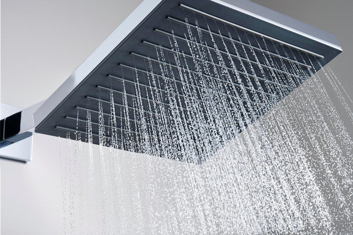 HANSGROHE Kopfbrause Pulsify E 260 1 jet EcoSmart – PowderRain Strahl, 260 mm, chrom