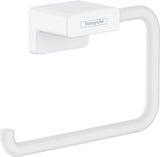 HANSGROHE AddStoris Papierrollenhalter ohne Deckel – Chrom, Wandmontage, verdeckte Befestigung