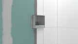 HANSGROHE XtraStoris Original WC-Papierhalter 150x150x140mm mattweiß – rahmenloses Design