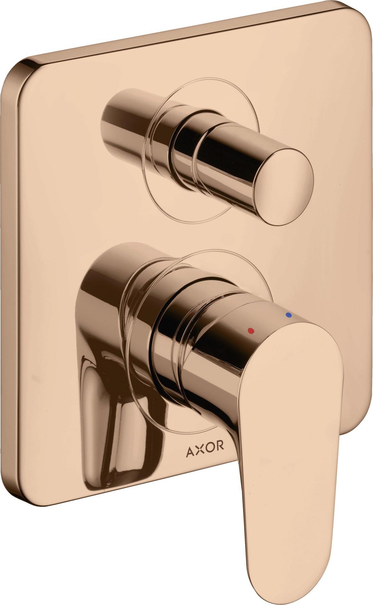 AXOR CITTERIO M UP Einhebel-Wannenmischer – Wandmontage, Chrom, mit Umsteller