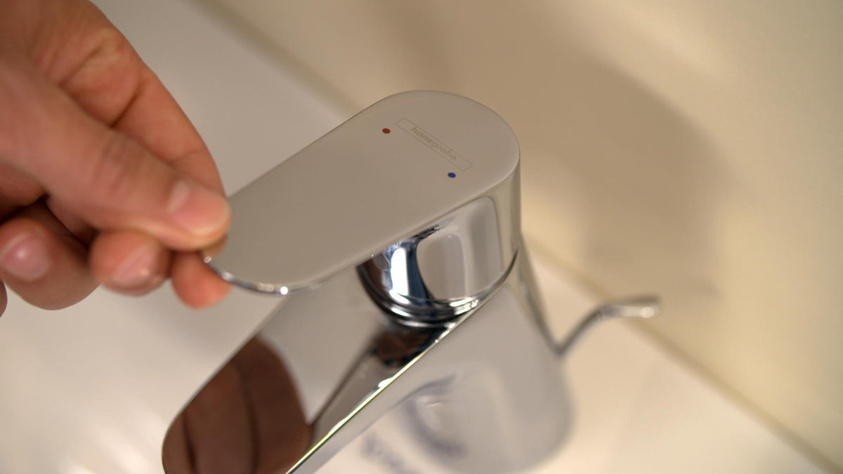 Hansgrohe Focus 70 Einhebel-Waschtischmischer DN 15 mit Zugstangen-Ablaufgarnitur, chrom
