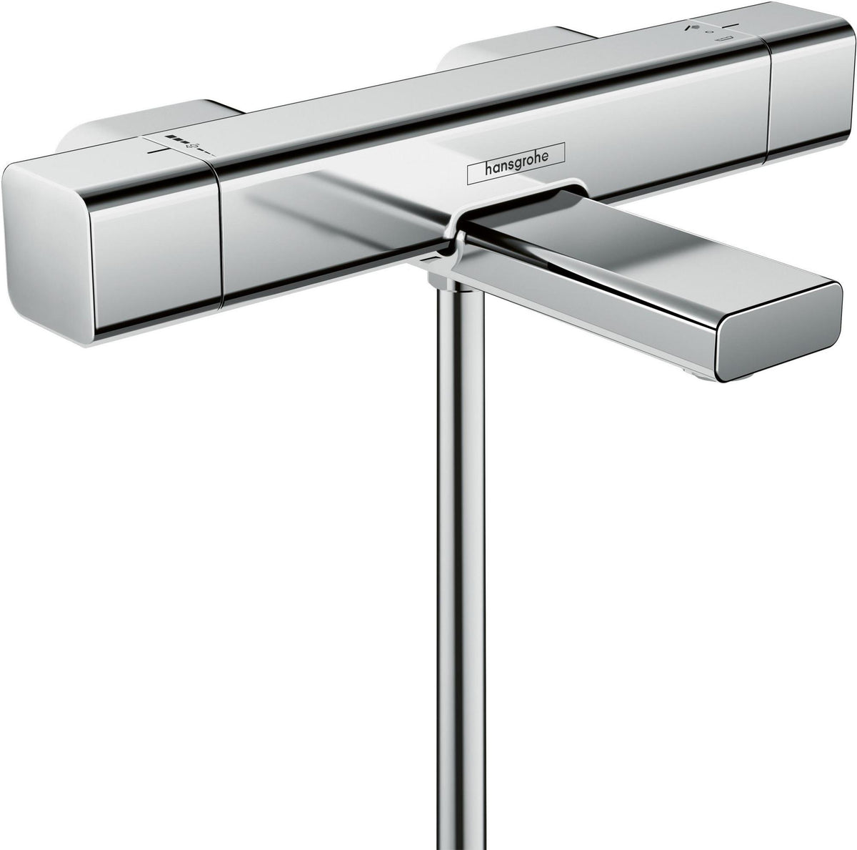 HANSGROHE Ecostat E Wannenthermostat Aufputz Chrom mit CoolContact