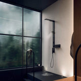 AXOR ShowerComposition Duschpaneel mit Thermostat, Kopf- und Schulterbrause Chrom