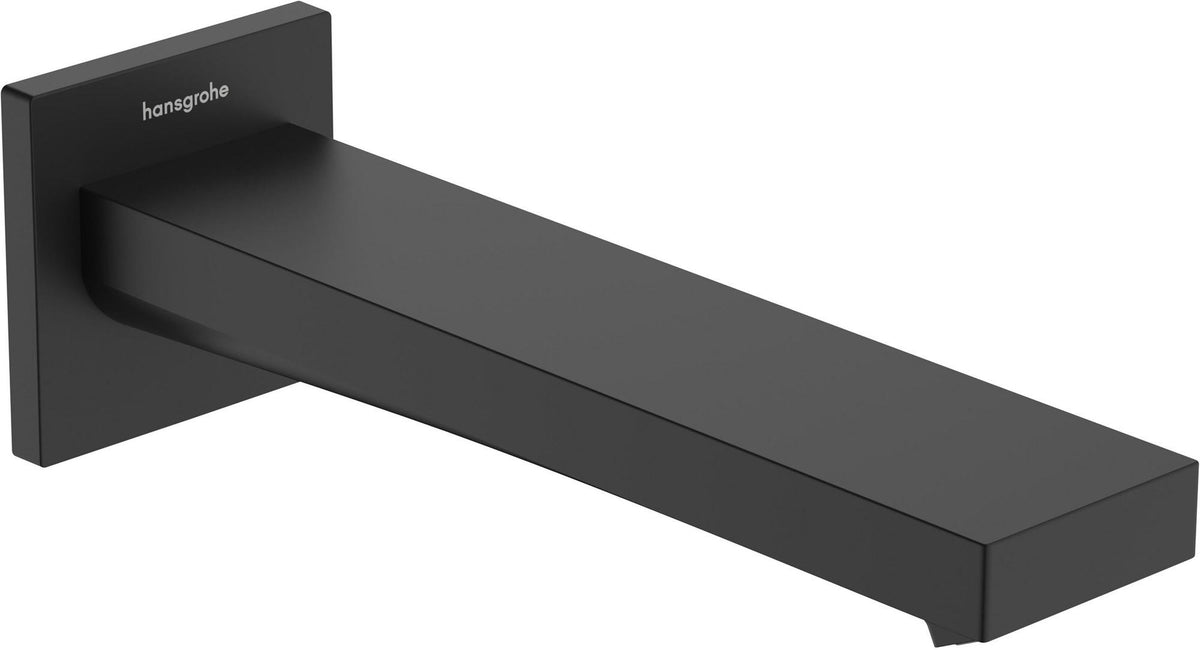 HANSGROHE Wanneneinlauf Tecturis E Chrom – Wandmontage, WaterfallStream, 210 mm Ausladung