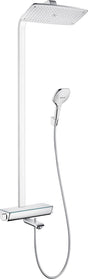 HANSGROHE Raindance E 360 Showerpipe mit Wannenthermostat Ecostat Select – Chrom