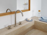 AXOR ONE Select 170 3-Loch-Waschtischarmatur mit Push-Open Ablaufgarnitur, Chrom