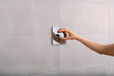 HANSGROHE ShowerSelect Comfort E Thermostat Fertigmontageset UP Chrom für 2 Verbraucher
