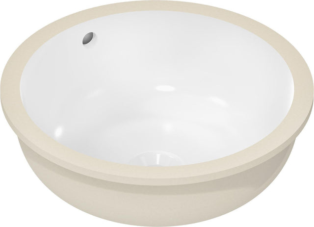 HANSGROHE Unterbauwaschtisch Xuniva S 350x350mm weiß mit Überlauf, ohne Hahnloch