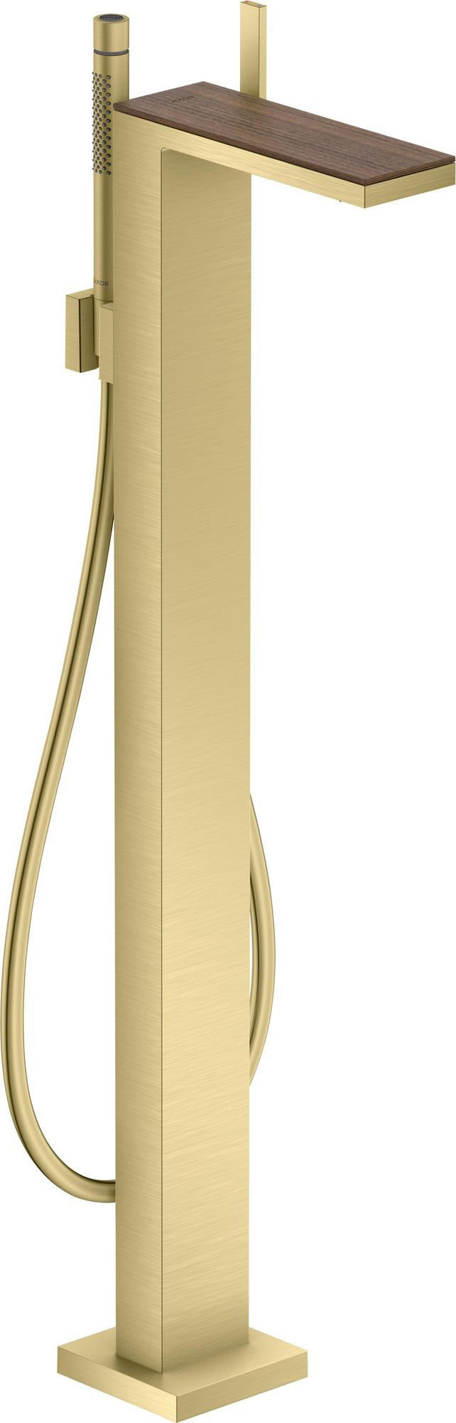 AXOR MYEDITION Einhebel-Wannenmischer bodenstehend ohne Platte polished gold optic von Hansgrohe