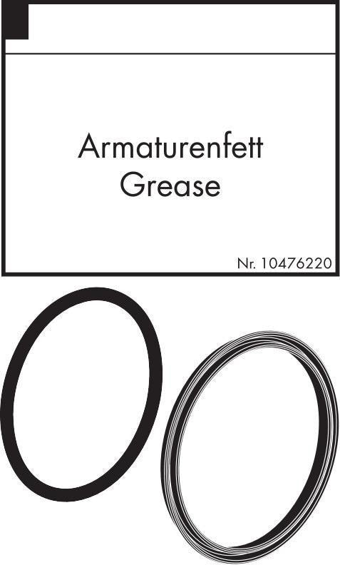 AXOR Dichtungsset Uno Select chrom – Original Ersatzteil von Hansgrohe