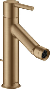 AXOR STARCK Einhebel-Bidetmischer DN 15 von Hansgrohe – mit Zugstangen-Ablaufgarnitur, chrom