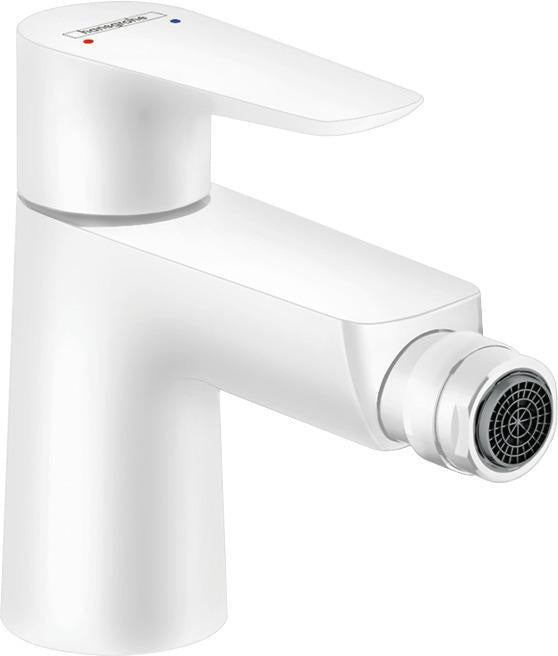 Hansgrohe Talis E Einhebel-Bidetmischer DN15 mit Ablaufgarnitur, chrom – Kugelgelenk-Luftsprudler, 5 l/min