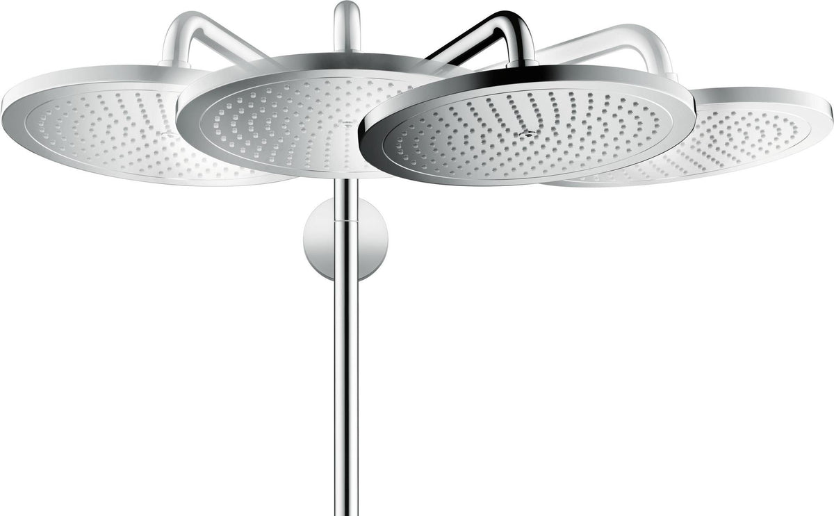 HANSGROHE Showerpipe Croma Select 280 Air mit Thermostat – Chrom, 1 Strahl, 280 mm Kopfbrause