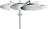 HANSGROHE Showerpipe Croma Select 280 Air mit Thermostat – Chrom, 1 Strahl, 280 mm Kopfbrause