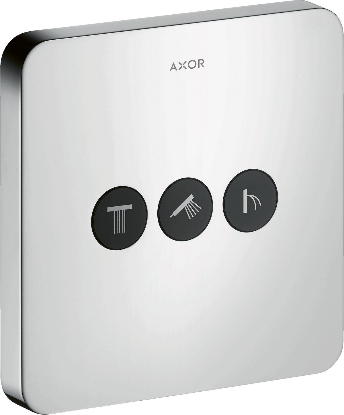 AXOR ShowerSelect Soft Ventil für 3 Verbraucher – Unterputz-Einbauteil in Chrom