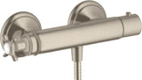 AXOR MONTREUX Brausethermostat Aufputz DN 15 mit Kreuzgriff, chrom