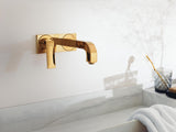 AXOR CITTERIO Fertigmontageset Unterputz-Waschtischmischer 220 mm Hebelgriff Gold