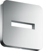 AXOR Rosette softsquare für ShowerSolution Duschsysteme in Chrom – Hansgrohe Ersatzteil
