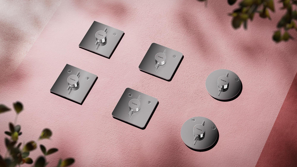 Hansgrohe DuoTurn Q Unterputz-Mischer 1 Verbraucher Chrom – Thermostatische Temperaturregelung