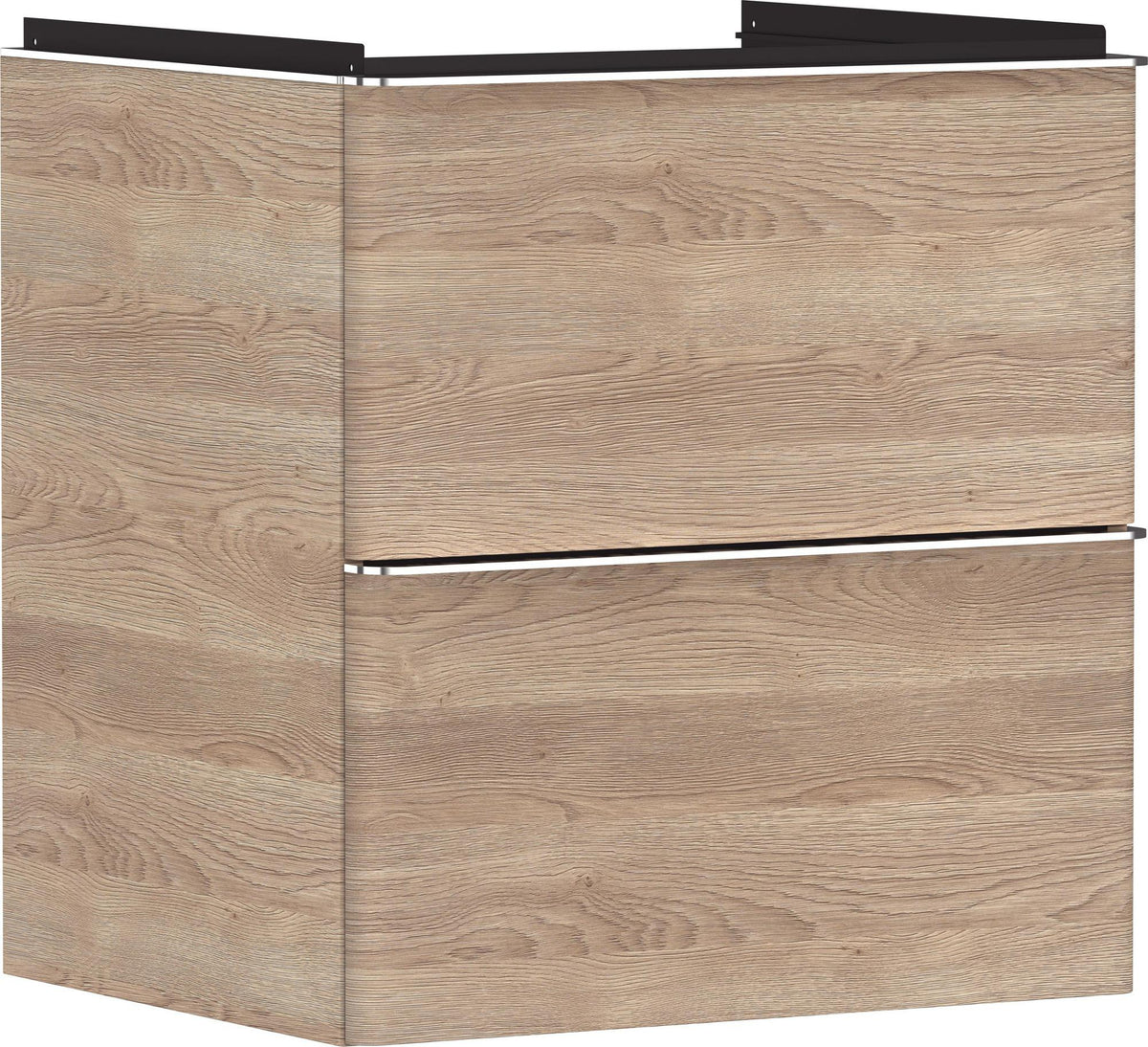 HANSGROHE Xelu Q Waschtischunterschrank 580 mm weiß hochglanz mit SoftClose