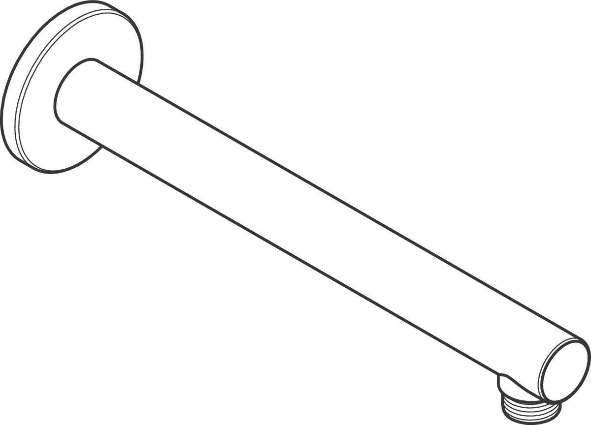 HANSGROHE Brausearm VERNIS Blend 240 mm Aufputz, Chrom – Messing, Rosette 65 mm