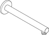 HANSGROHE Brausearm VERNIS Blend 240 mm Aufputz, Chrom – Messing, Rosette 65 mm