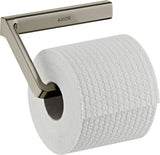 AXOR Universal Papierrollenhalter in Chrom – Wandmontage, verdeckte Befestigung, Softsquare Design