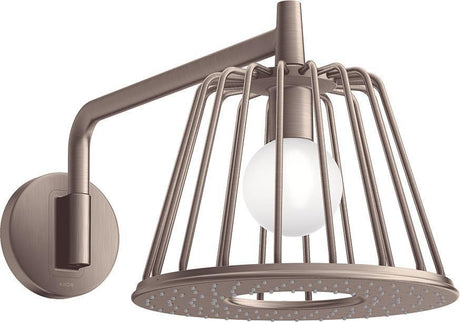 AXOR LampShower Nendo Kopfbrause 275 mm Chrom mit LED-Beleuchtung und Brausearm