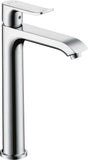 HANSGROHE Metris Einhebel-Waschtischmischer 200 chrom – ComfortZone, 5 l/min, mit Zugstangen-Ablaufgarnitur