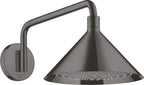 brushed black chrome / schwarz