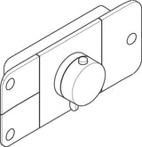 AXOR One Thermostatmodul für 3 Verbraucher – Chrom, Select-Tasten, Eco-Funktion